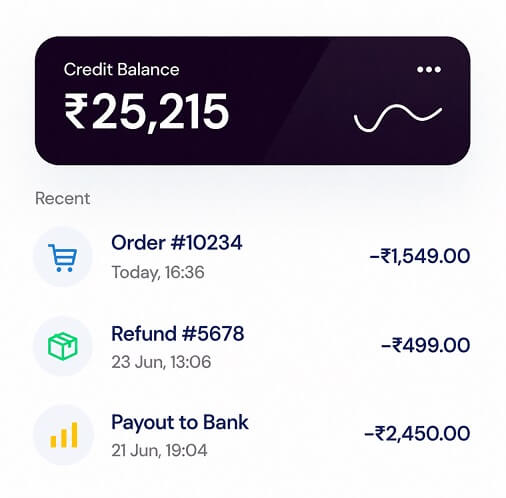 ShopMate dashboard